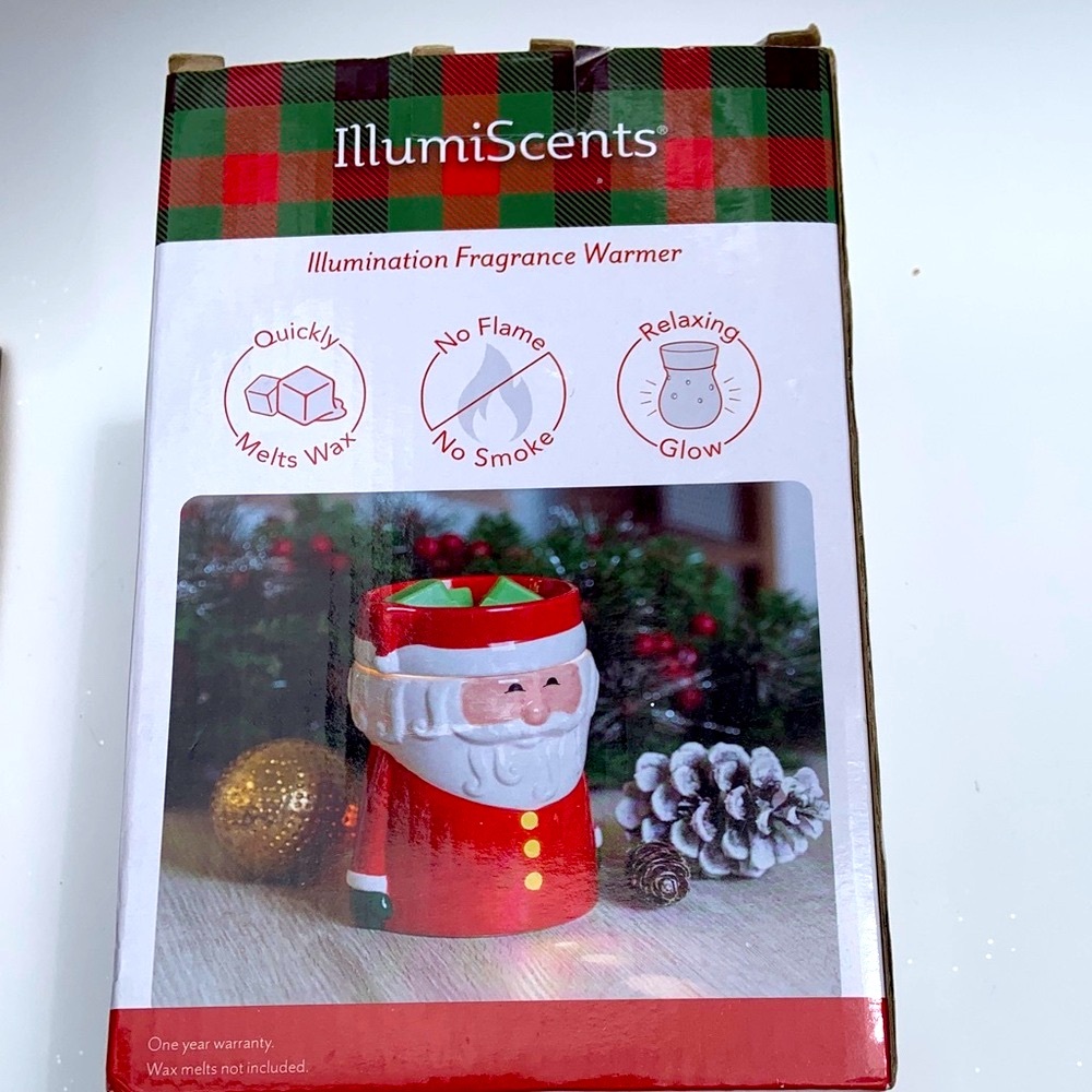 Santa Fragrance Warmer - Red and White - Picture 3 of 13